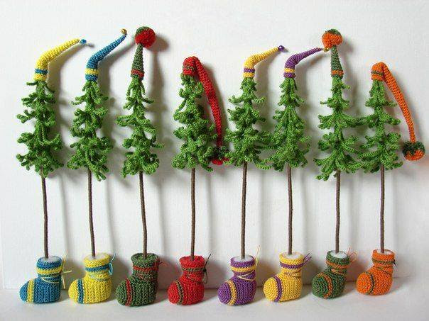 Διακόσμηση χριστουγεννιάτικη χειροποίητη