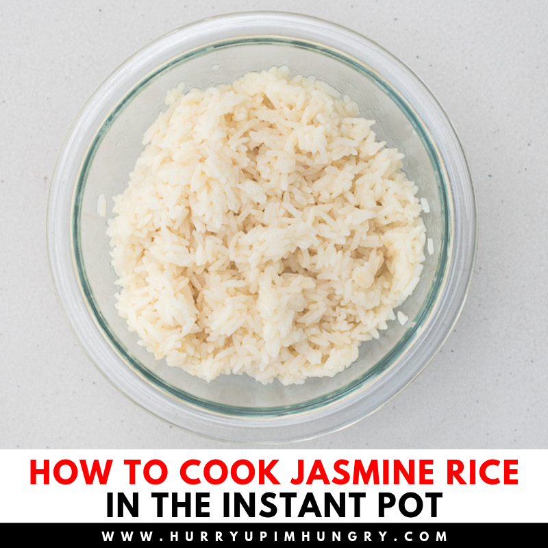 How to Cook Jasmine Rice in the Instant Pot