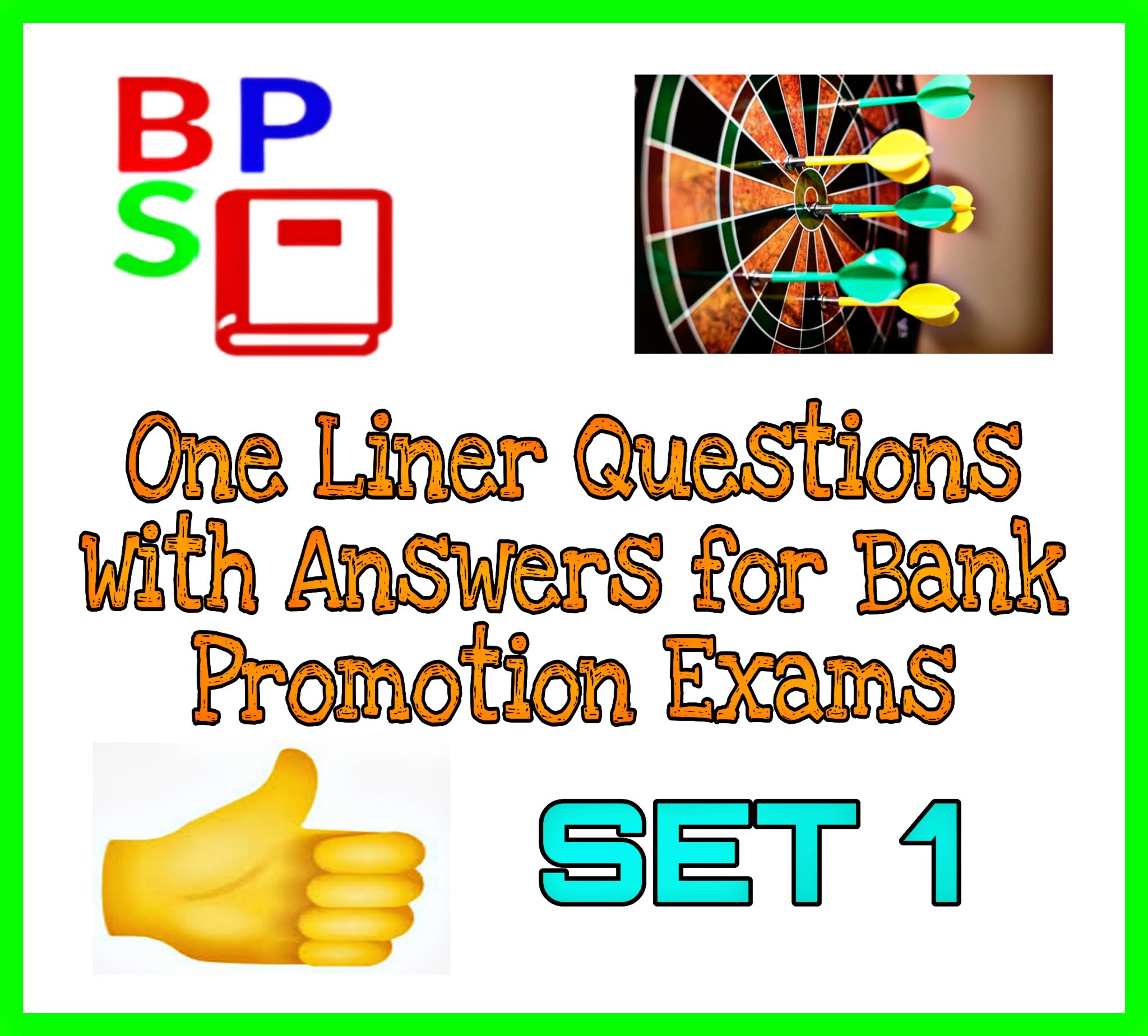 One Liner Questions with Answers SET 1