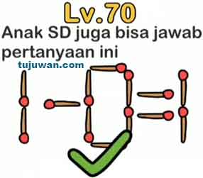 Brain Out Anak Sd Juga Bisa Jawab Pertanyaan Ini Level 69 70 Korek Api Ini Jawaban Brain Out Tujuwan Com