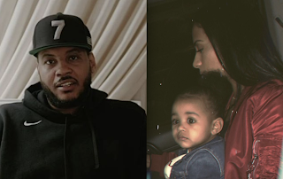 carmelo anthony outside accepts finally daughter his nba blast refusing chick earlier former secret player put side year