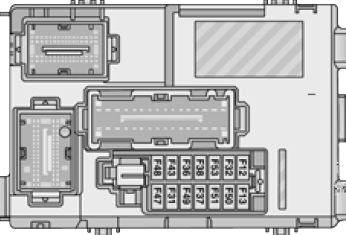 Fuse Box: 2017 - 2021 Dodge Ram ProMaster City Fuse Box Diagram