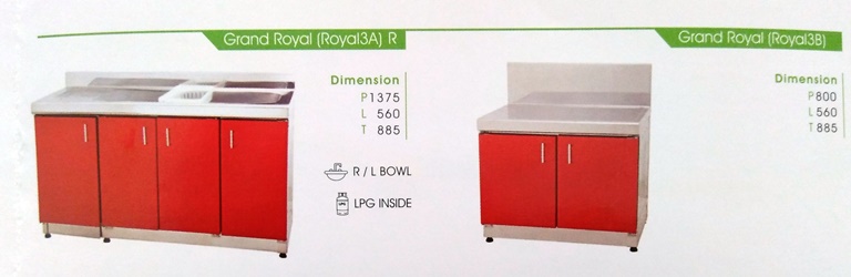 Royal Kitchen Set dan Royal Kitchen Sink