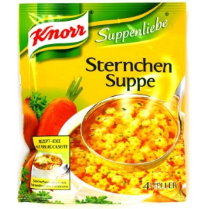 Knorr Star and ABC Noodle Suppenlieb soup mixes