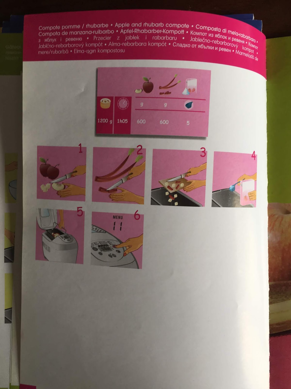 Moullinex Home Bread Recipe Book Moulinex home bread XXL Recipe book