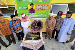 Komplek Pendidikan Islam Yayasan Miftah Annajah Riau Diresmikan Hamdani 