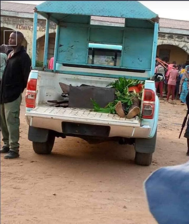 Here’s The Photo: Body of the student shot dead by bandits while trying to escape during attack on Government Science College Kagara, Niger State