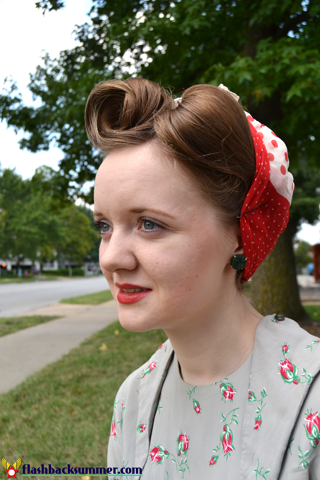 Flashback Summer: Cider Days 2014, Springfield Missouri, 1940s outfit