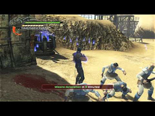 Fist of the North Star Ken's Rage Combat screen