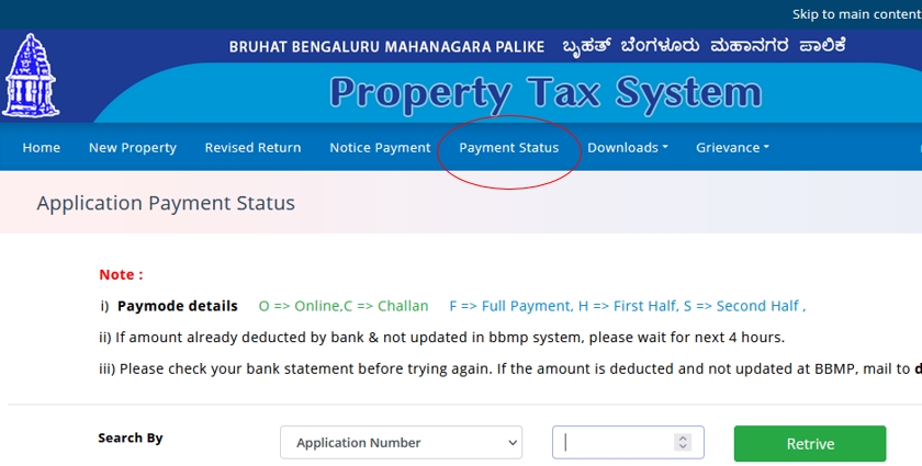 how-to-check-bbmp-property-tax-payment-status-online