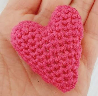 PATRON GRATIS CORAZON AMIGURUMI 48336 ❤️