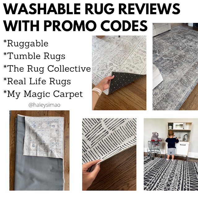 haleysimao Washable Rug Review Tumble, Ruggable, The Rug Collective