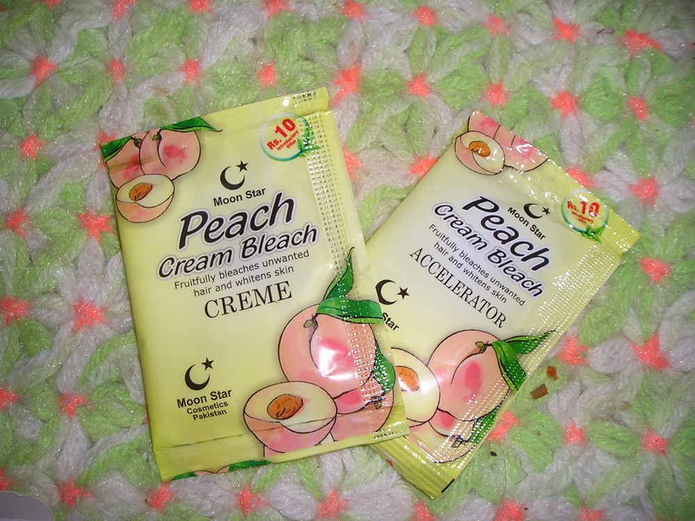 All Dolled Up Beauty Blog Peach Bleach Creme