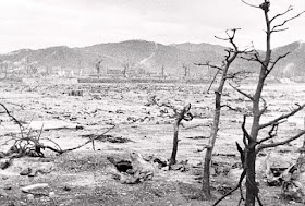 Devastation in Hiroshima following the atomic bomb blast on 6 August 1945 worldwartwo.filminspector.com
