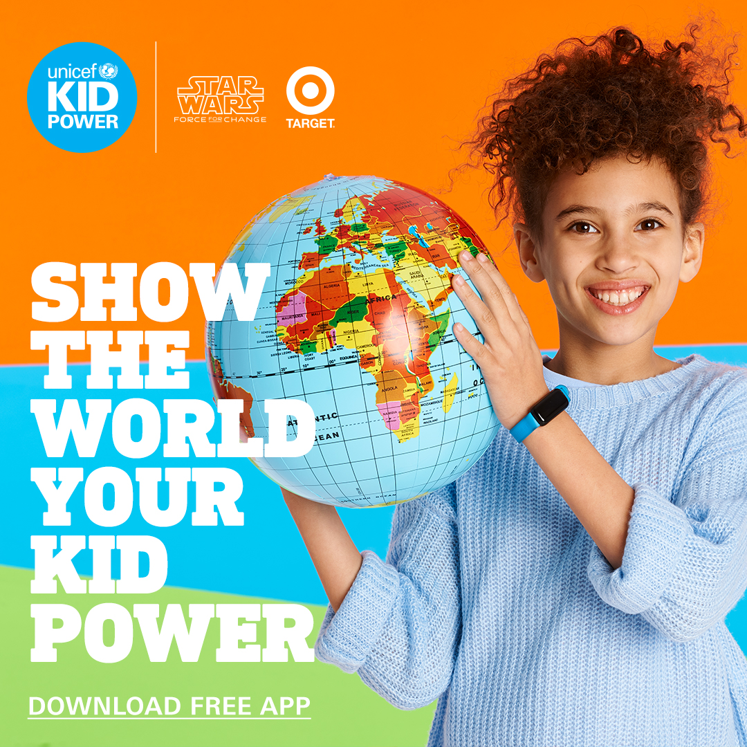 UNICEF Kid Power Band encourages children to 'get active, save lives