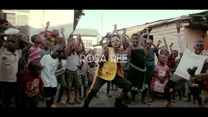 Rosa Ree Awafuata Ghetto Kids Uganda..Awashirikisha Kwenye Ngoma Yake