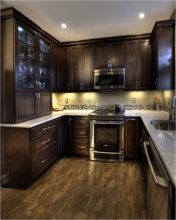 √√ #KITCHEN Paint Colors With Dark Cabinets | Home Interior Exterior