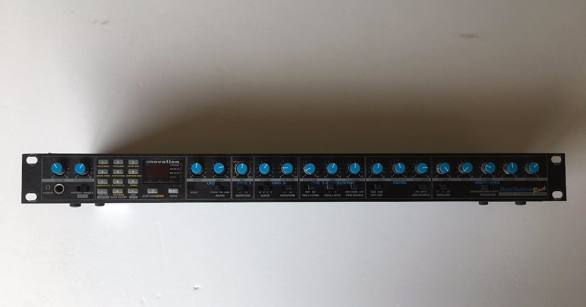 MATRIXSYNTH Original Novation Bass Station Rack Mount