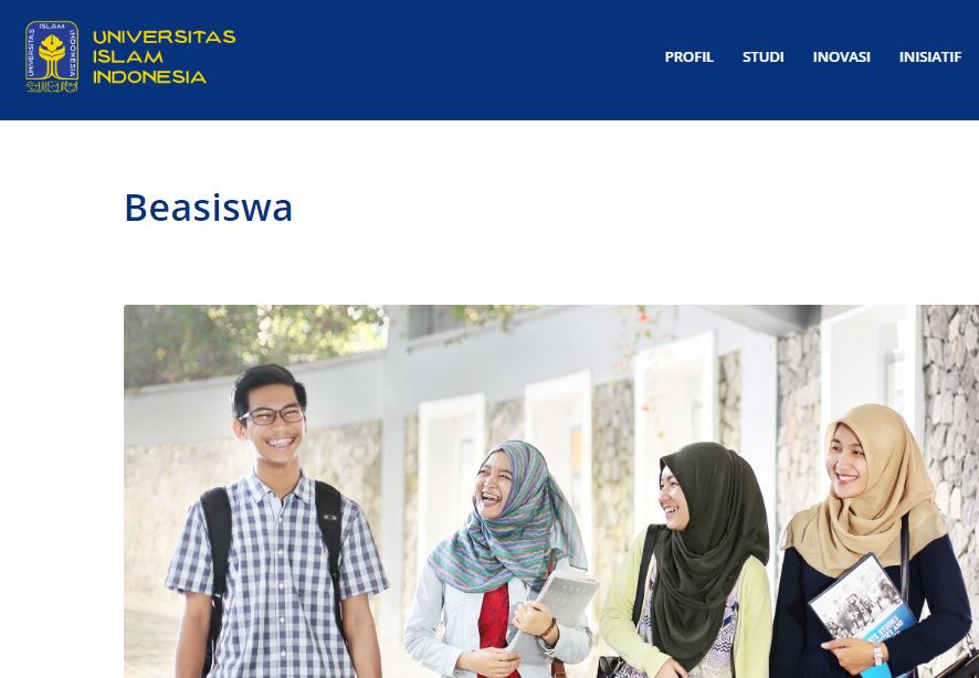 Beasiswa Mahasiswa Unggulan PONPES UII Tahun 20192020