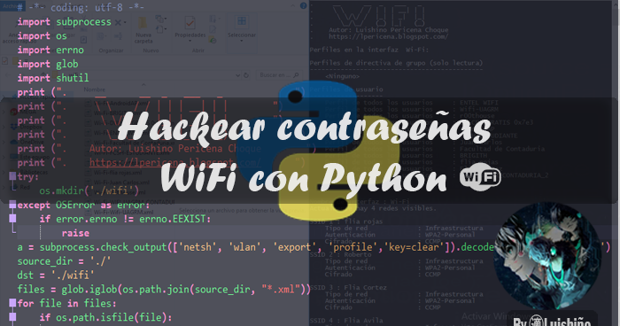 Hackear contraseñas WiFi con Python fácilmente con este sencillo script