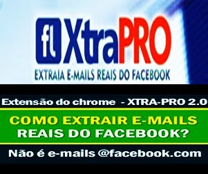 Estraia E-mails reais.