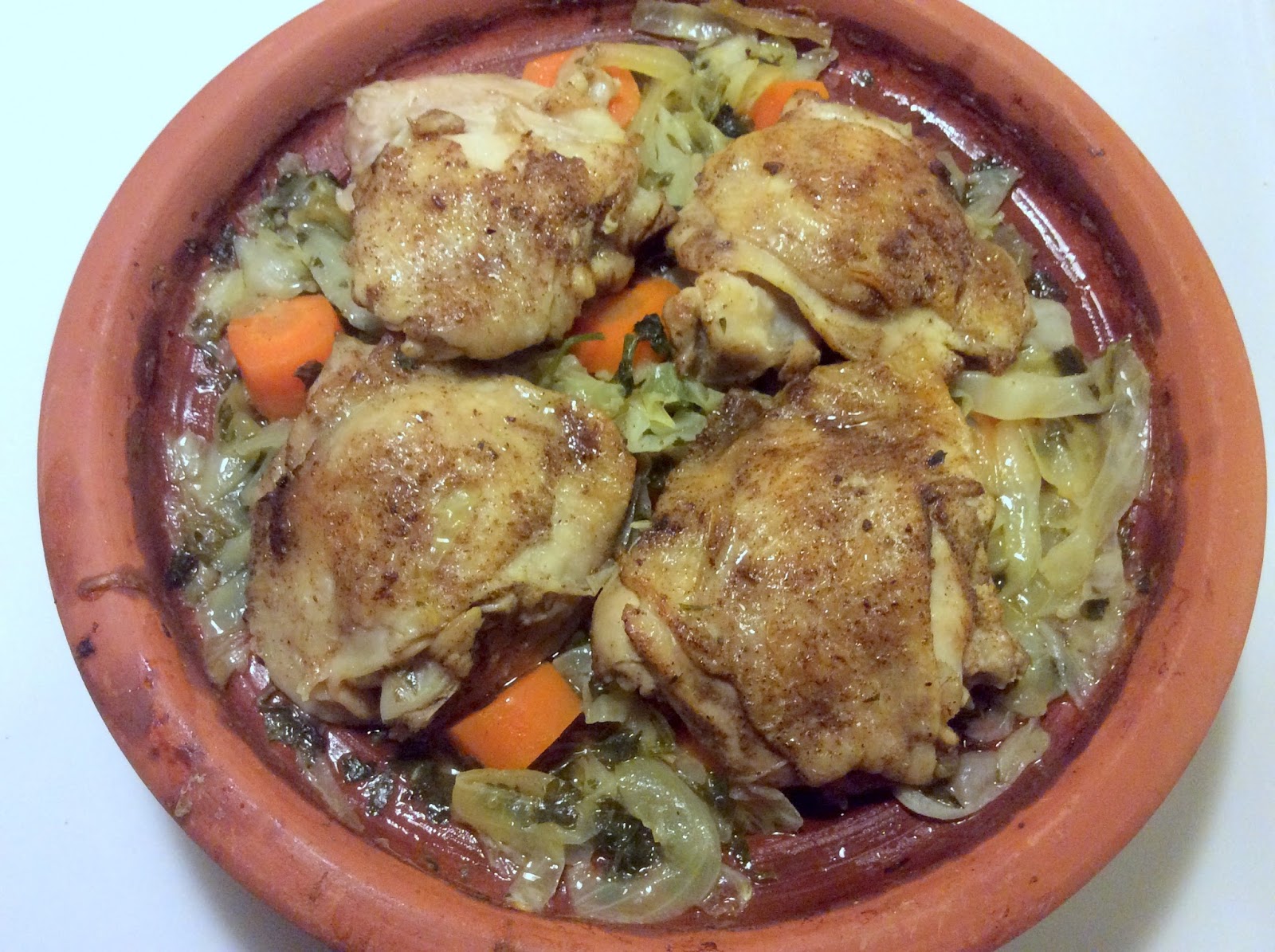 Anne Naturglad Kylling med grønsager i tagine