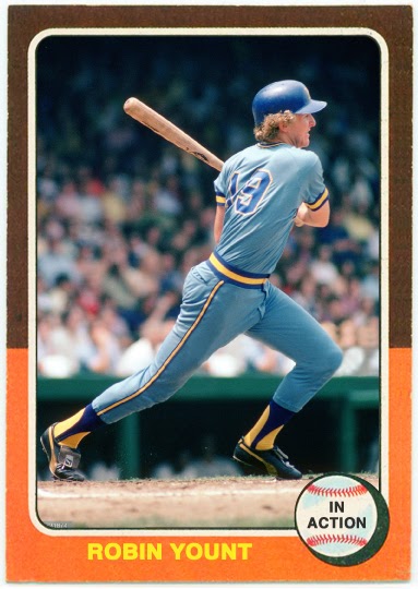 WHEN TOPPS HAD (BASE)BALLS!: 1975 IN-ACTION: ROBIN YOUNT