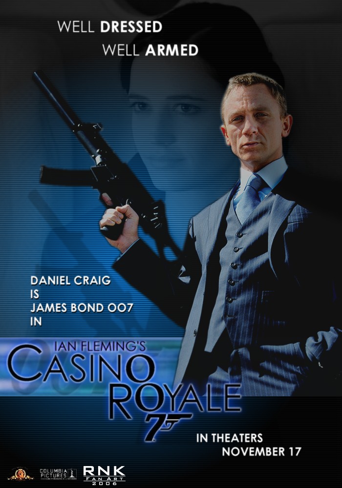 RNK Fan Art: Bond - The Daniel Craig Collection Part Four: 2006