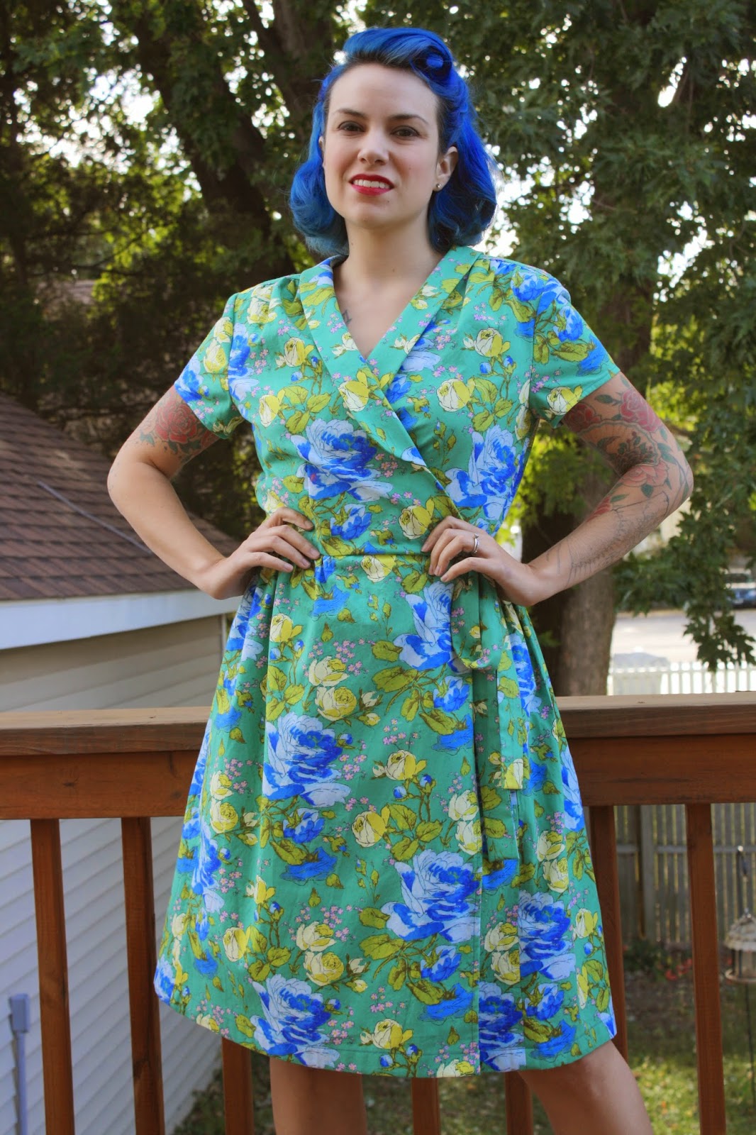 Gertie's New Blog for Better Sewing: The Wrap Dress from Gertie Sews ...