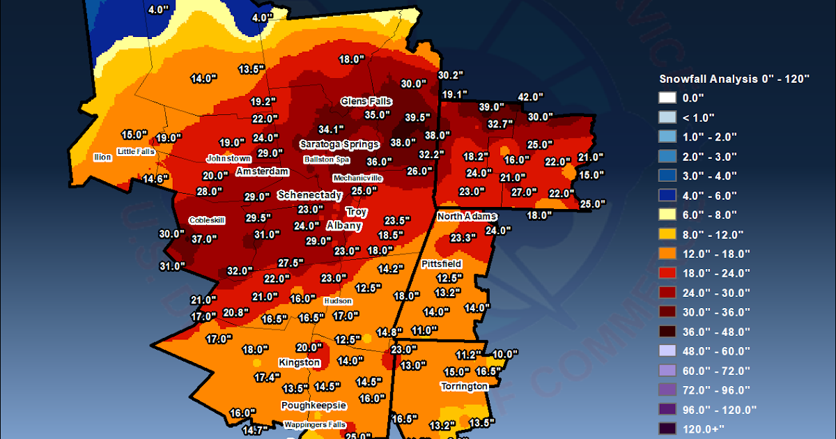 Andy Gregorio WeatherEyes Record snowfall for Glens Falls?