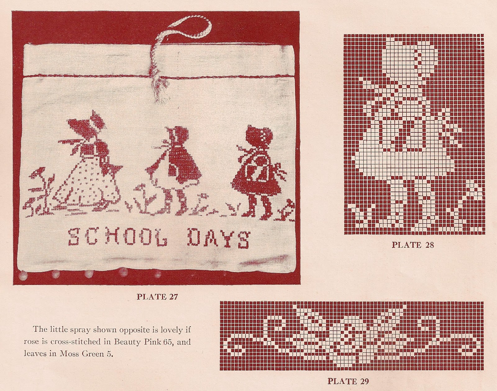 Sentimental Baby: Free Simple Vintage Cross Stitch Patterns