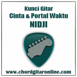 Kunci Gitar Nidji Cinta Portal Waktu Ost Eggnoid Chord Gitar Online