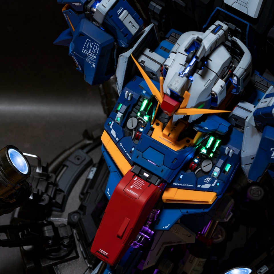 HeadBust Model 1/35 Gundam Zeta, Billion Spark PilotExia Gundam