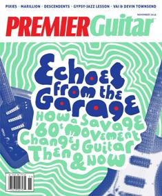 Premier Guitar - November 2016 | ISSN 1945-0788 | TRUE PDF | Mensile | Professionisti | Musica | Chitarra
Premier Guitar is an American multimedia guitar company devoted to guitarists. Founded in 2007, it is based in Marion, Iowa, and has an editorial staff composed of experienced musicians. Content includes instructional material, guitar gear reviews, and guitar news. The magazine  includes multimedia such as instructional videos and podcasts. The magazine also has a service, where guitarists can search for, buy, and sell guitar equipment.
Premier Guitar is the most read magazine on this topic worldwide.