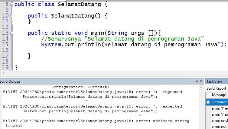 Menerapkan Penanganan Error Dalam Mendeteksi Kesalahan Program Jaringan Lan Soal Latihan Damankom