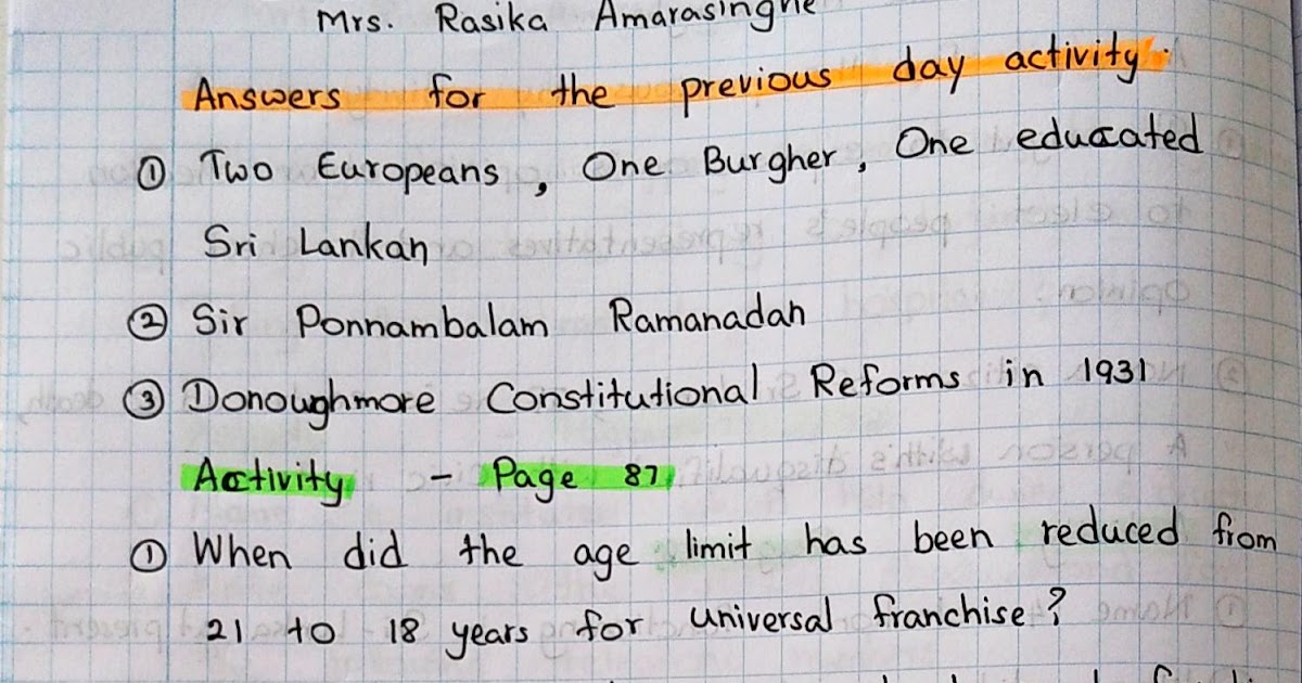 Civic Education - Grade 9