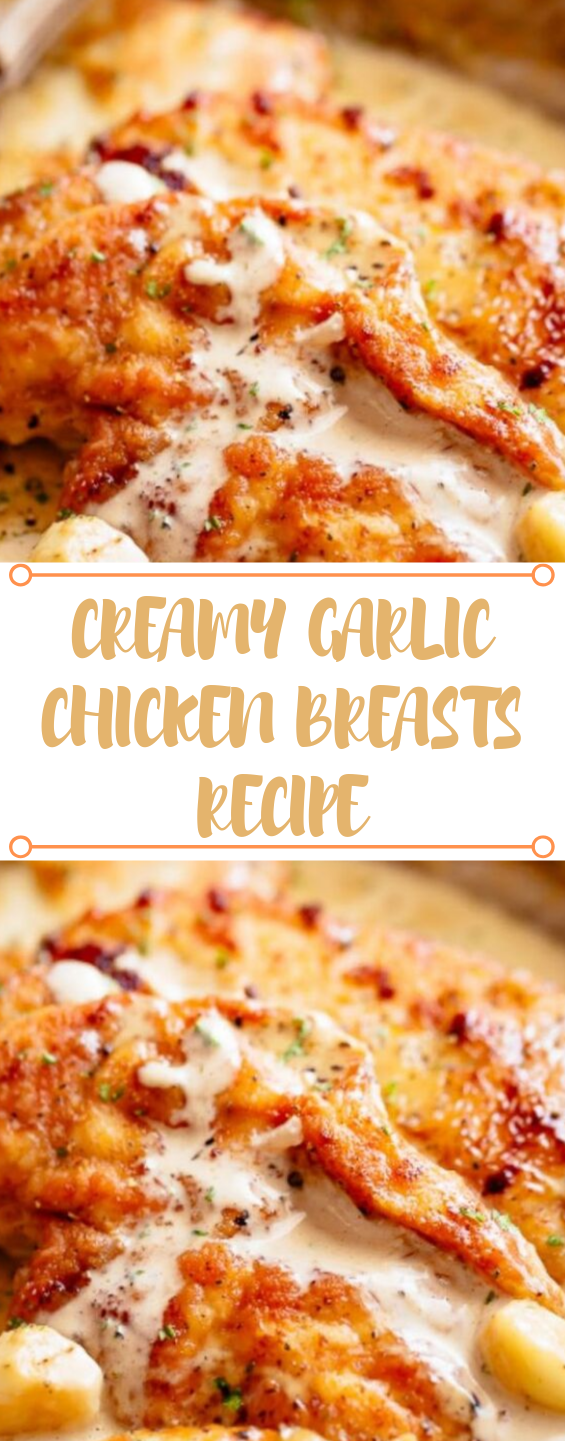 Creamy Garlic Chicken Breasts #garlic #chicken #dinner #healthyfood #recipes Creamy Garlic Chicken Breasts #garlic #chicken #dinner #healthyfood #recipes