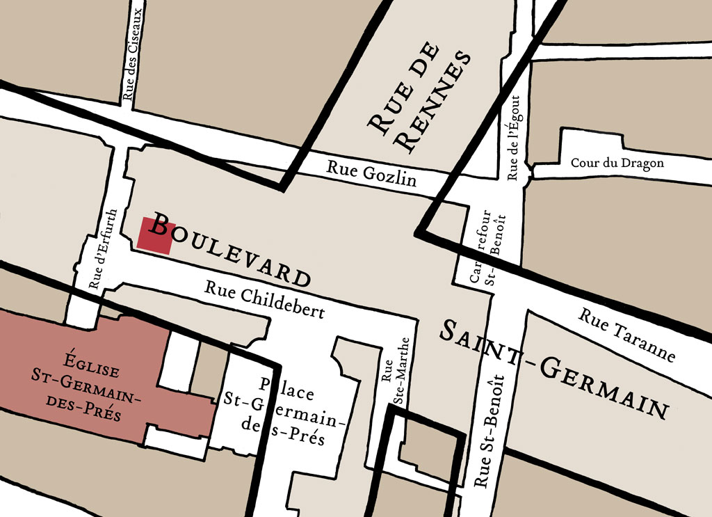 VISITE GUIDEE Saint Germain des Prés Guide Conférencier Visites