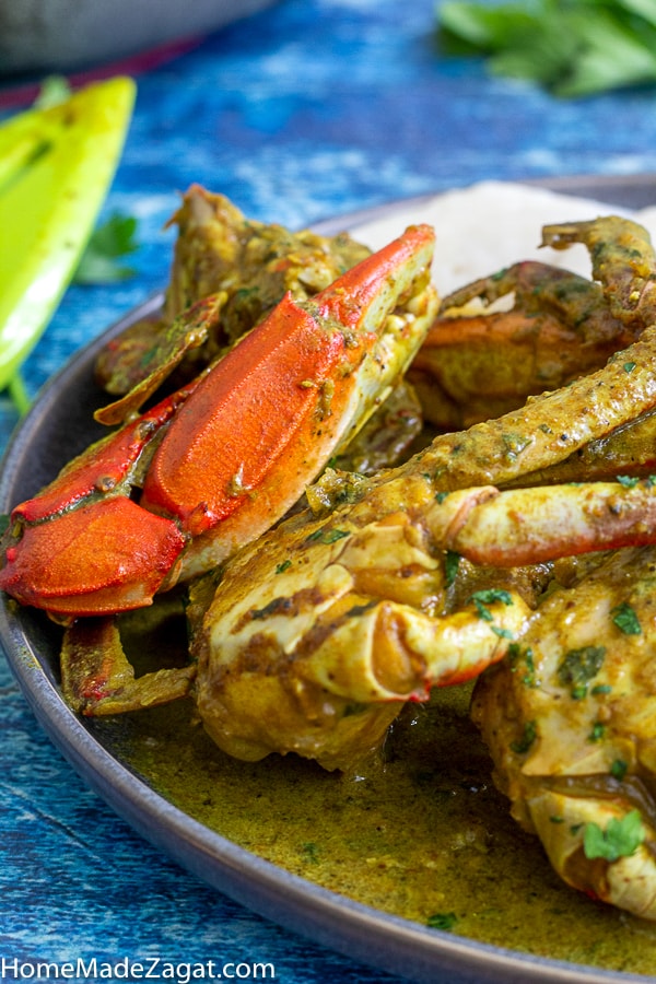 Tobago Curry Crab and Dumpling
