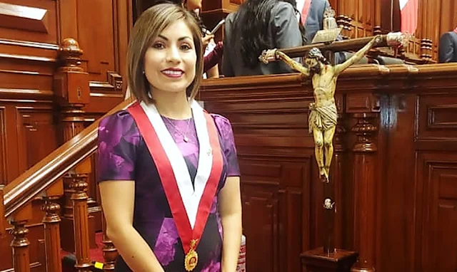 Congresista Leslye Lazo y su esposo Julio Chávez, alcalde del distrito de San Martín de Porres dieron positivo para coronavirus