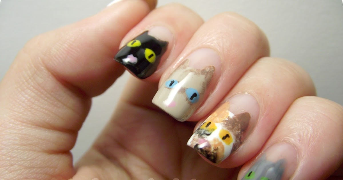 Try My Hand: NOTD : Kitty Cats