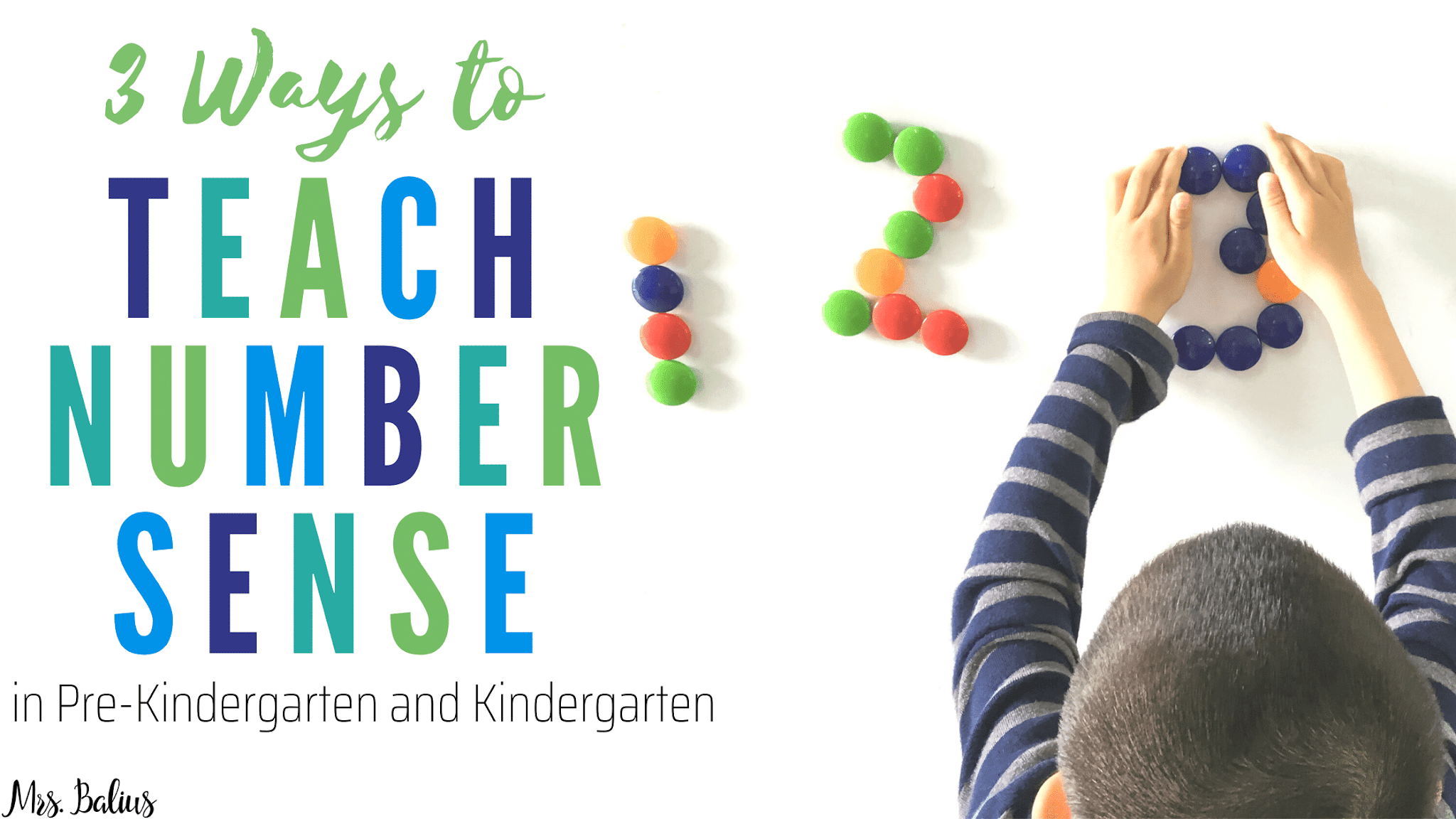 3 Fun and Easy Ways to Teach Number Sense Mrs Balius Teaching