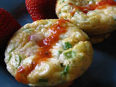 Spicy Baked Egg Muffins