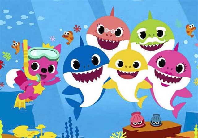 The Holiday Site Coloring Pages Of Baby Shark Fingerlings
