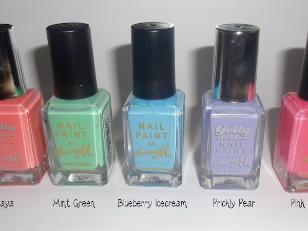 My Top Five Spring Nail Polishes: Barry M Edition