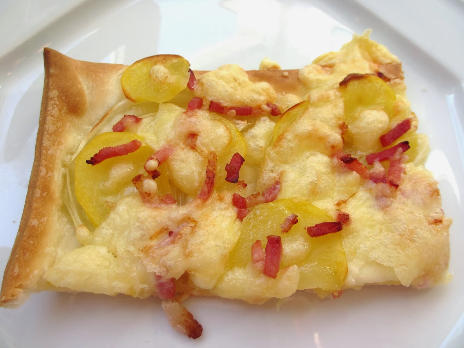 COOKING JULIA : PIZZA-RACLETTE