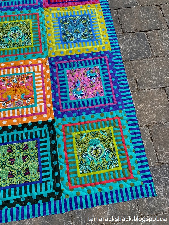 Tamarack Shack Tula Pink All Stars Quilt