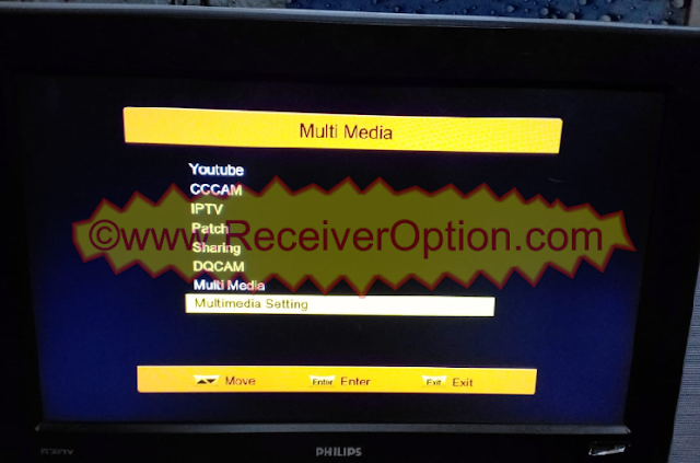 MULTI MEDIA 1506TV NEW SOFTWARE WITH XTREAM IPTV OPTION
