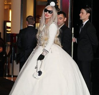 Lady Gaga visits the White House