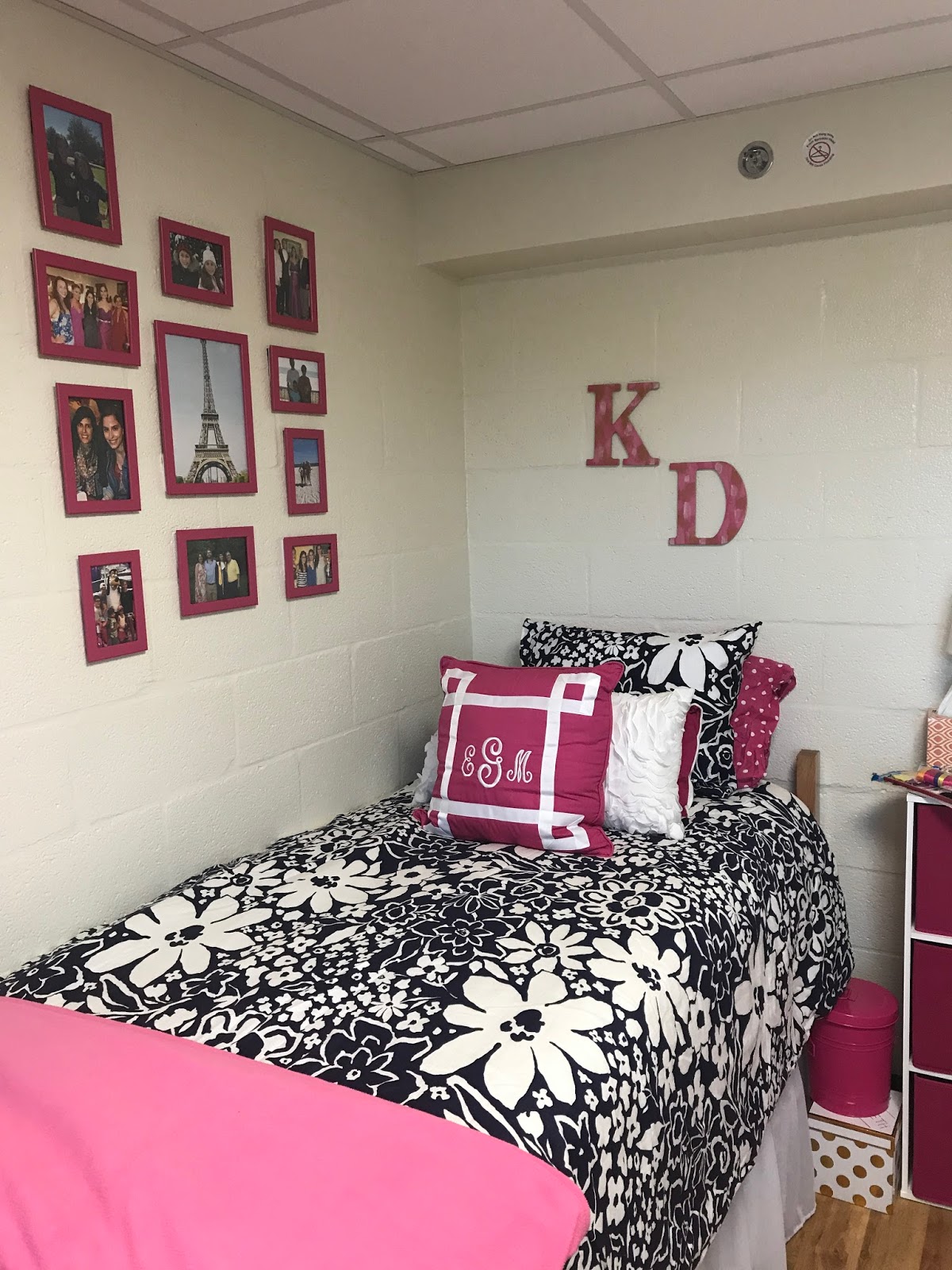 Sophomore Year Dorm Room | Tall and Preppy